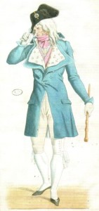 Young Dandy, Directoire Period, ca. 1795, by Carle Vernet