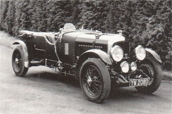 1928 Bentley Le Mans replica four-seat tourer with a 4.5 litre engine, sold by Sotheby's, 3 July 1989.