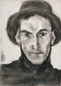 Timur Novikov, Self-Portrait, 1979