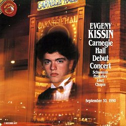 Evgeny Kissin: Carnegie Hall Debut Concert, September 30, 1990 (Cover)