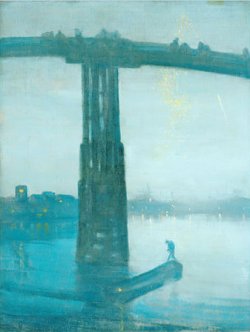 James McNeill Whistler, Nocturne: Blue and Gold, Old Battersea Bridge, 1872.