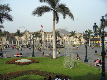 Palacio de Gobierno, Lima, Peru. Photo: Entropy1963. Source: Wikimedia Commons.