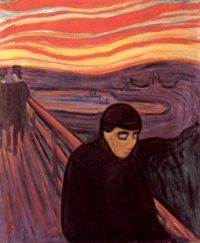 Edvard Munch, Despair, 1894.