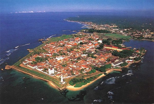 Aerial view of Galle. Photo: Galle Media Works. Source: Wikimedia Commons.