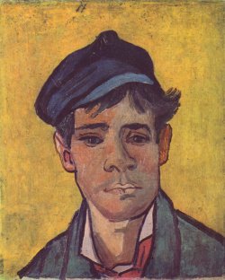 Vincent Van Gogh, Young Man with a Cap, 1888. Source: Wikimedia Commons