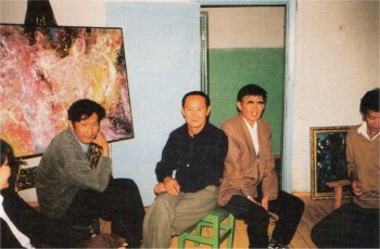 Artists from the Mongolian Association of Art.