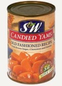 Canned candied yams